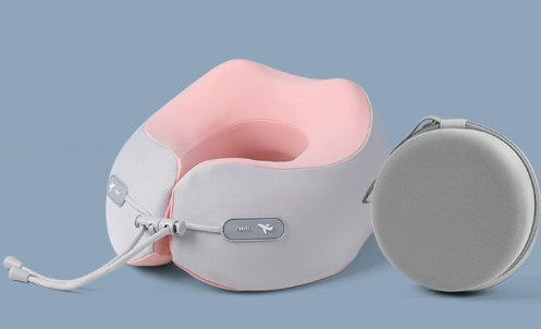 Memory Foam U-shaped Pillow Travel Neck Pillow Storage